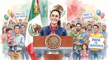 El emotivo mensaje de Claudia Sheinbaum por el Día del Padre: “Construyen un mejor México”
