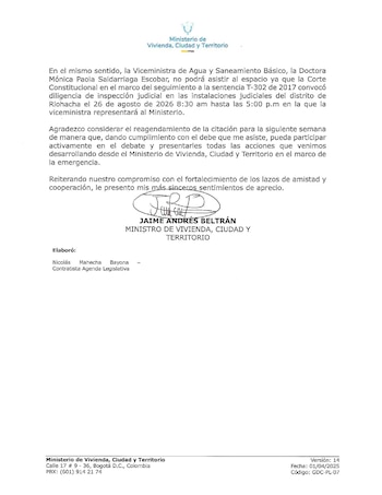 Jaime Andrés Beltrán - crédito suministrada a Infobae Colombia