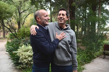 Martín Insaurralde y Wado de