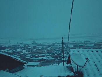 Cusqueños no se esperaban la caída de nieve, debido a que en los últimos días han soportado intensas lluvias