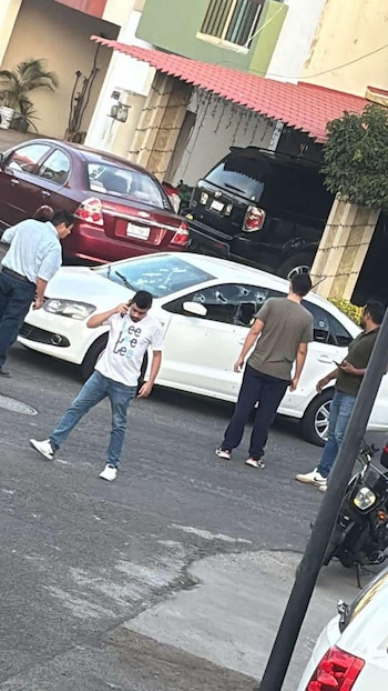 Los agresores huyeron del sitio
(X/@adn40)