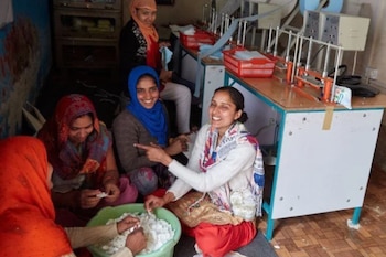 La máquina de Arunachalam Muruganantham