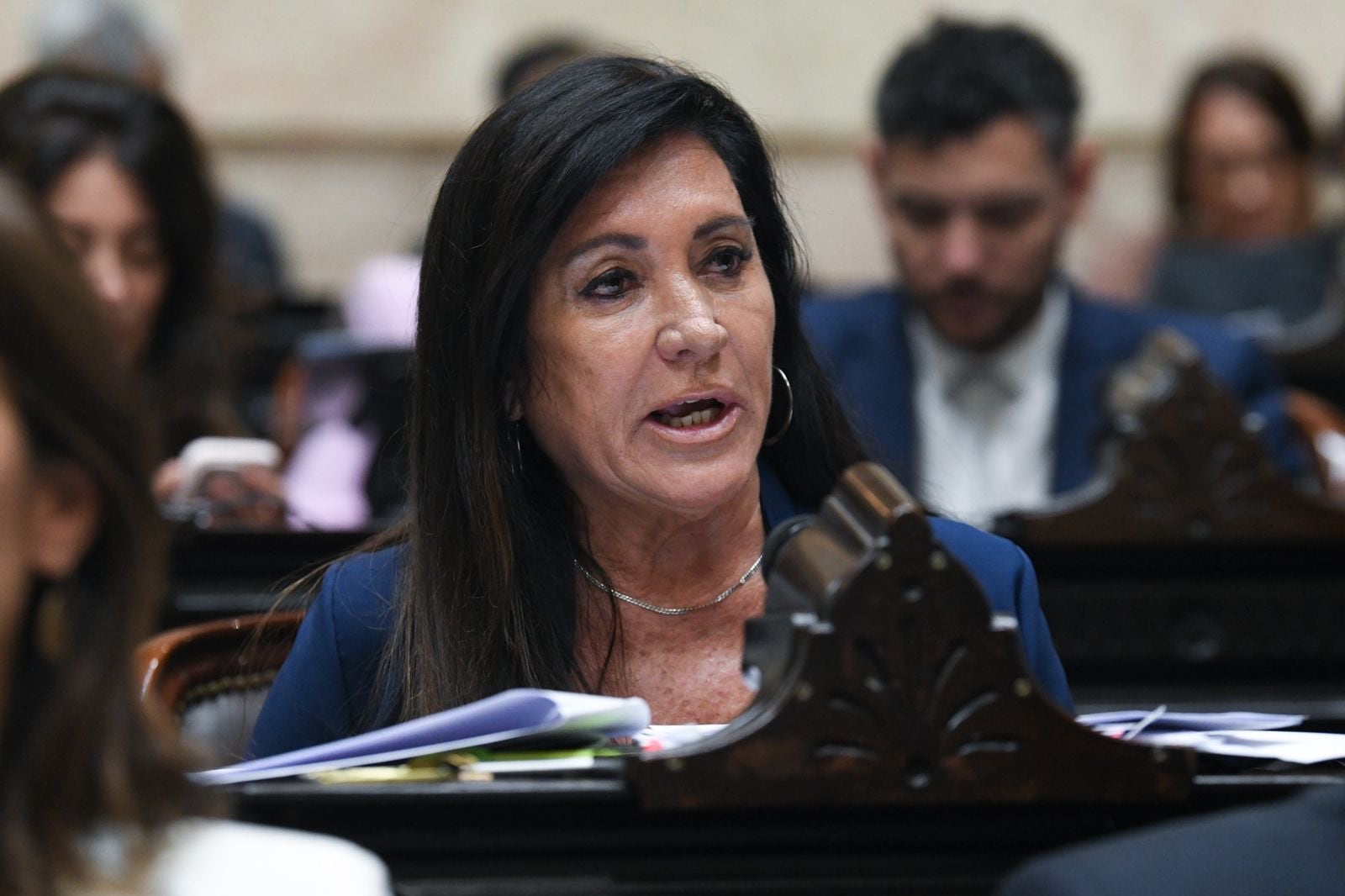 La diputada libertaria Laura Rodríguez Machado (Córdoba) comandó el tratamiento del nuevo Régimen Penal Juvenil en la Cámara baja (NA)