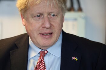 El primer ministro Boris Johnson