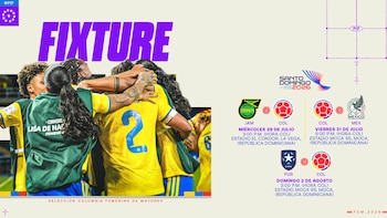 Estos serán los rivales de la fase de grupos de la selección Colombia en los Juegos Centroamericanos y del Caribe 2026 - crédito FCF