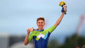 Tadej Pogacar ganó la medalla