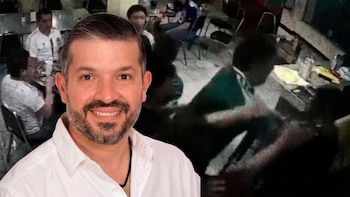 Alcalde de El Carmen, Nuevo León, ofrece disculpa tras ser captado agrediendo a un mesero