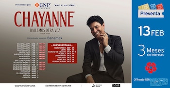 Chayanne anunció nuevas fechas en