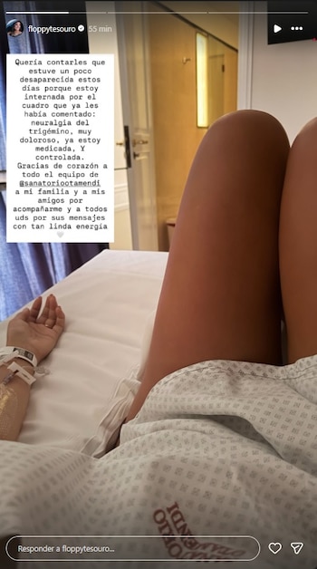 Floppy contó que esta internada