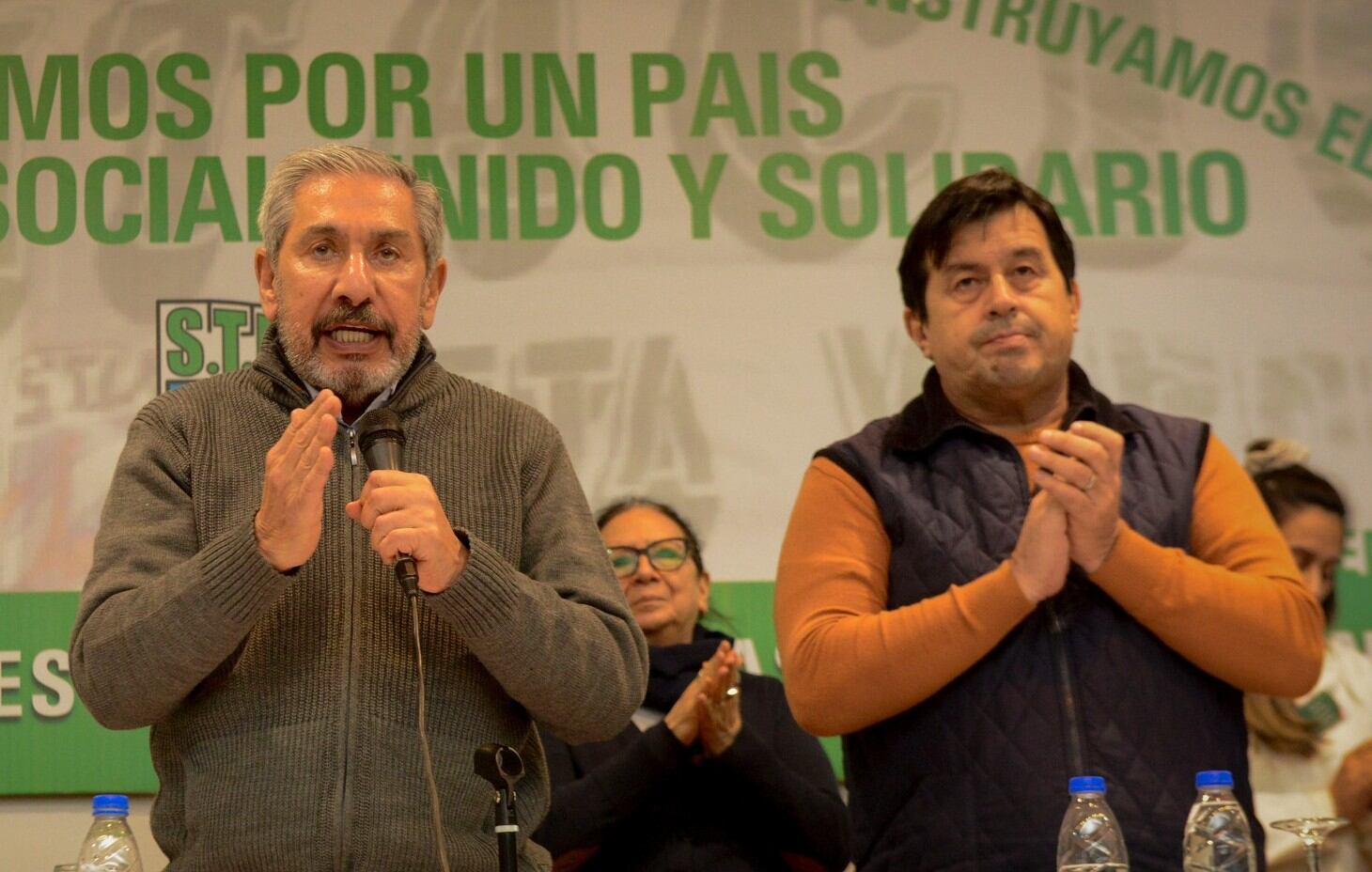 Rodolfo Daer y Sergio Escalante, el oficialismo del Sindicato de Alimentación