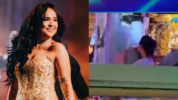Daniela Darcourt baila muy cerca de un misterioso joven y Magaly Medina reacciona en vivo: “Besando sapos”