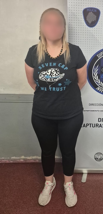 La supuesta estafadora fue detenida
