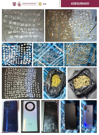 Indicios asegurados tras los dos