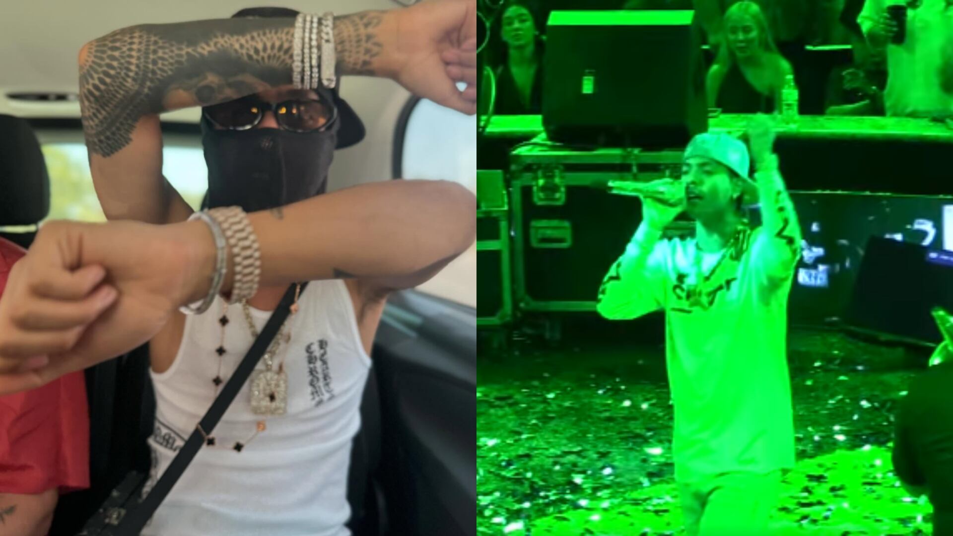 Natanael Cano le canta a ‘El Chapo’ Guzmán en la Feria de San Marcos pese a prohibición de Aguascalientes(Fotos: Instagram/@natanael_cano)