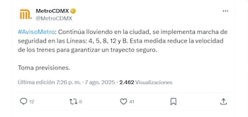 (X/ @MetroCDMX)
