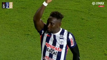 Golazo de Eryc Castillo con espectacular ‘sombrerito’ en Alianza Lima vs Cusco FC por Liga 1 2026