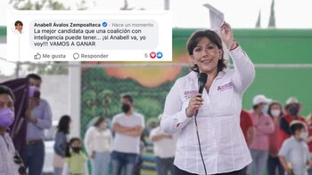 Anabell Ávalos, candidata del PRI