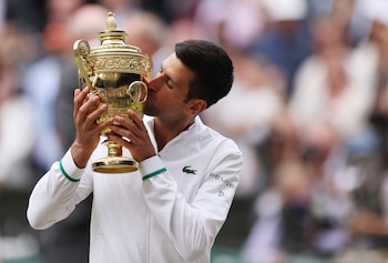 El tenista serbio viene de