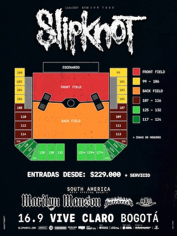 La preventa para clientes del sector financiero comenzará el 30 de septiembre antes de la venta general en Ticketmaster el 2 de octubre - crédito Paramo