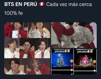BTS en Perú 2022. (Foto: