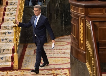 El presidente del Partido Popular,