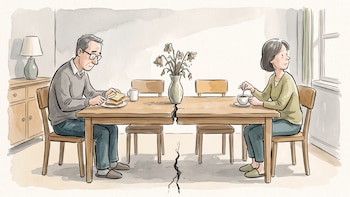 El divorcio discreto, el proceso silencioso que puede estar ocurriendo en una pareja sin que ninguno de los dos lo note