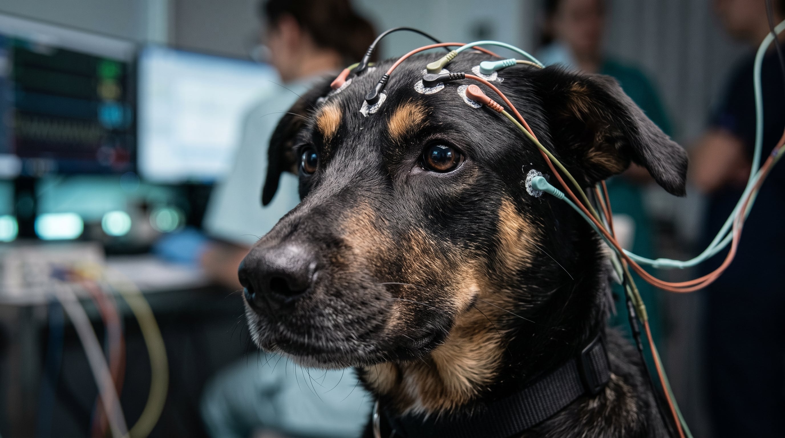 La investigación publicada en Animal Cognition analizó qué ocurre en el cerebro canino cuando los perros deben contener una conducta ante una orden de detenerse (Imagen Ilustrativa Infobae)