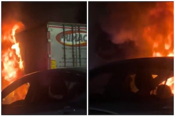 La emergencia se originó cerca