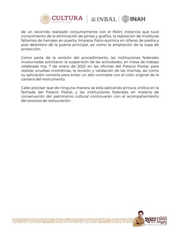 (Foto: captura de pantalla comunicado