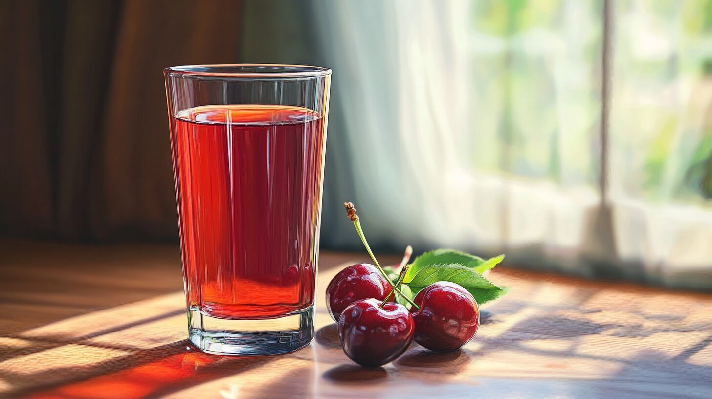 El jugo de cereza ácida contiene melatonina y triptófano, compuestos clave para regular el ciclo de sueño-vigilia y mejorar el descanso nocturno (Imagen Ilustrativa Infobae)