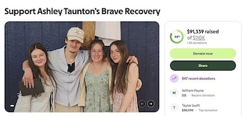Gracias a Taylor Swift, la campaña superó los 91 mil dólares.