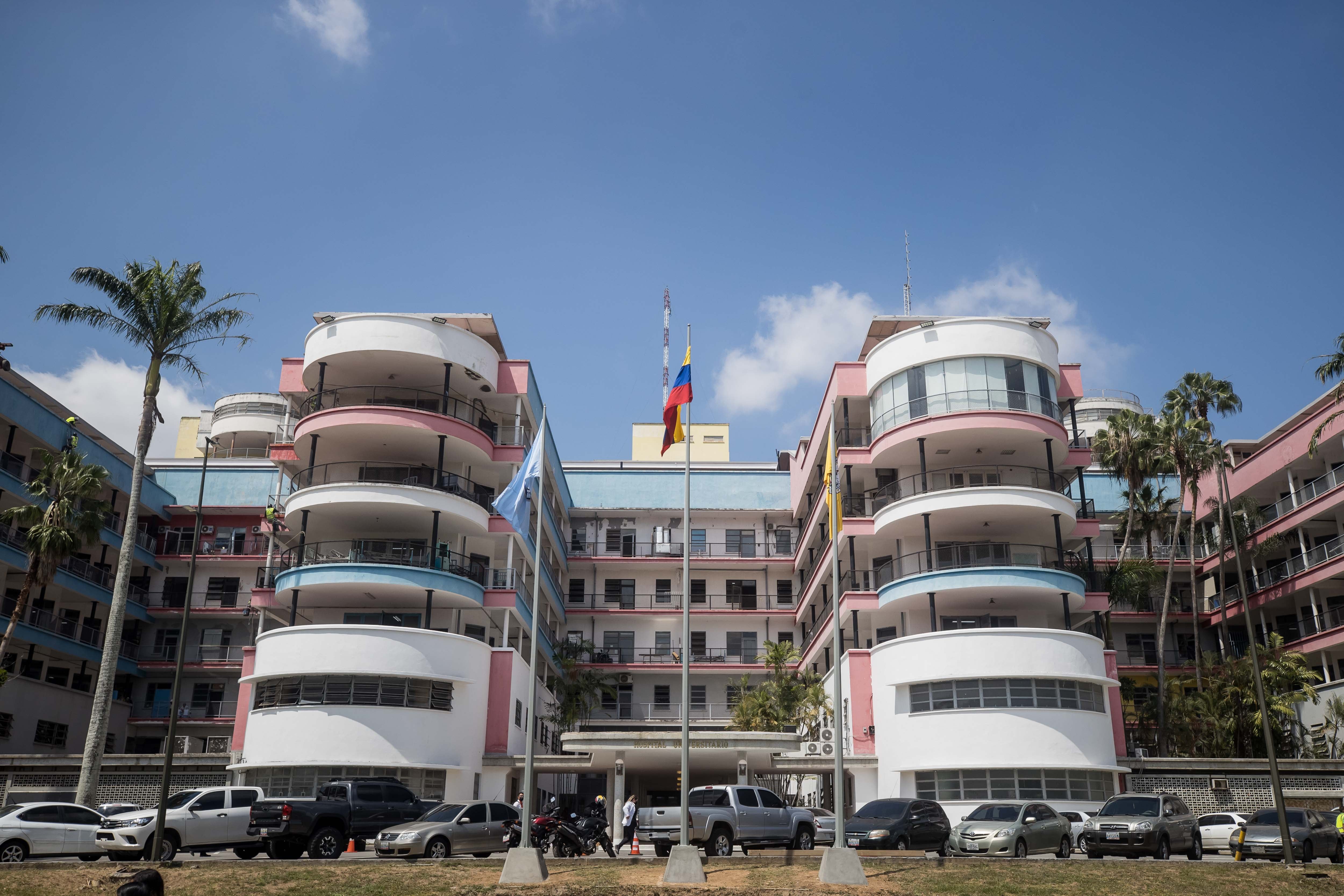 Vista externa de un hospital publico, en Caracas (Venezuela), en una fotografía de archivo. EFE/Miguel Gutiérrez