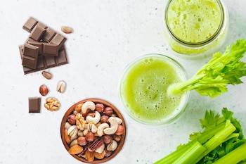 Las carnes rojas, mariscos, legumbres,