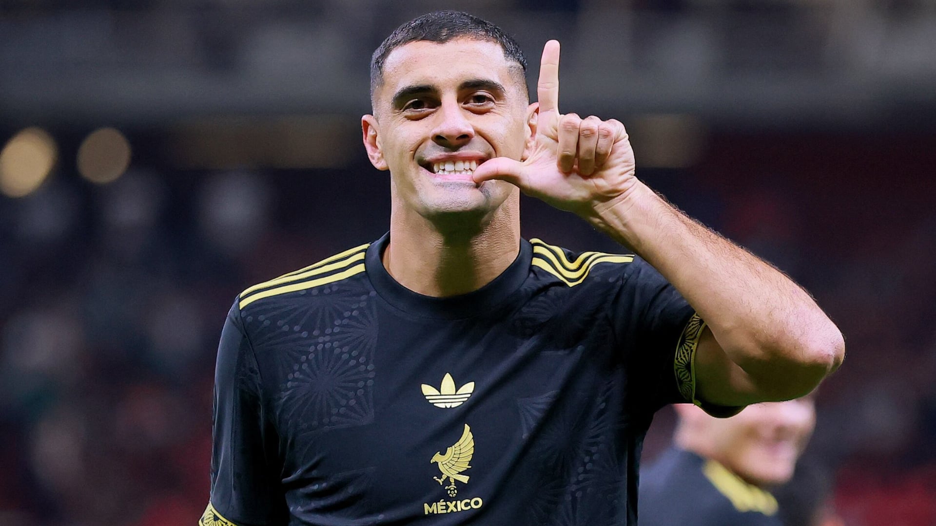 Berterame alza la mano para ir al Mundial 2026 (REUTERS/Eloisa Sanchez)