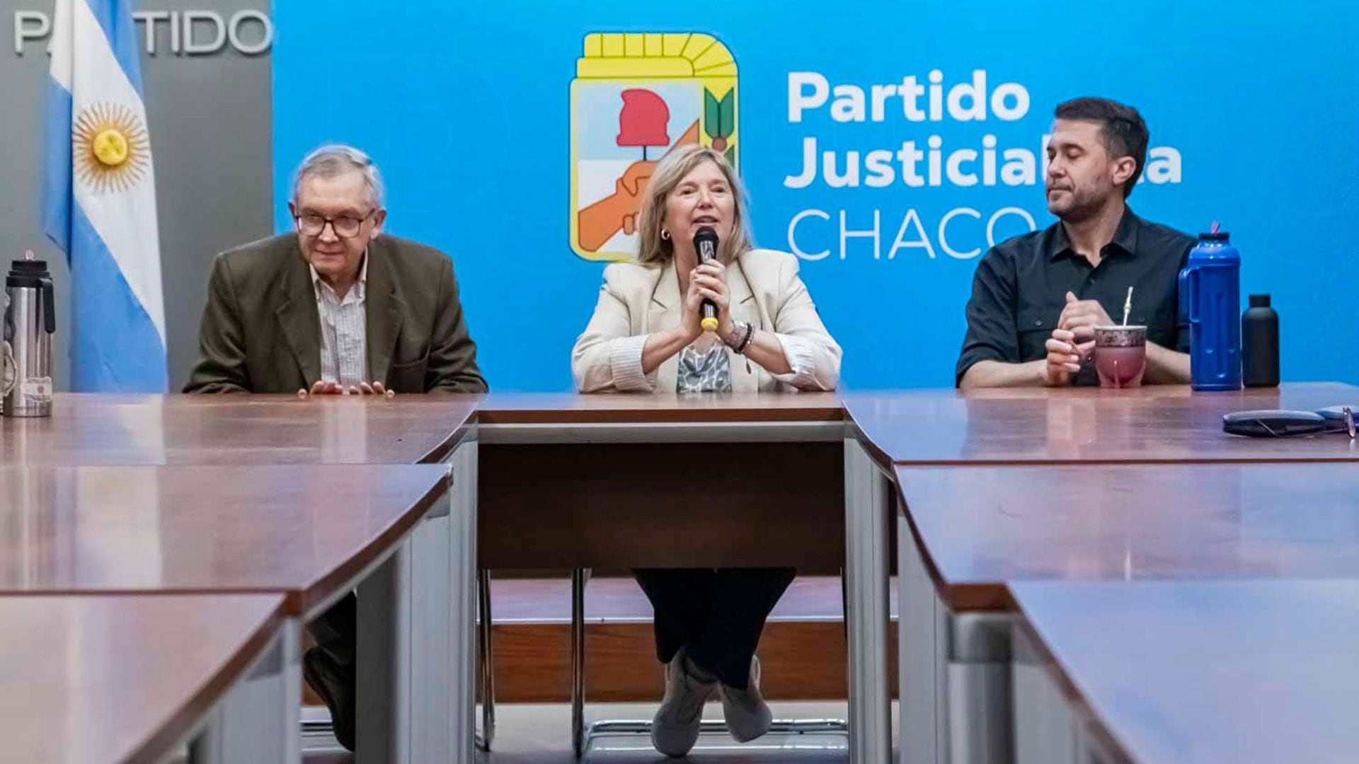 Cristina Álvarez Rodríguez en el PJ de Chaco