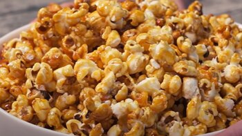 Cómo hacer canchita dulce -