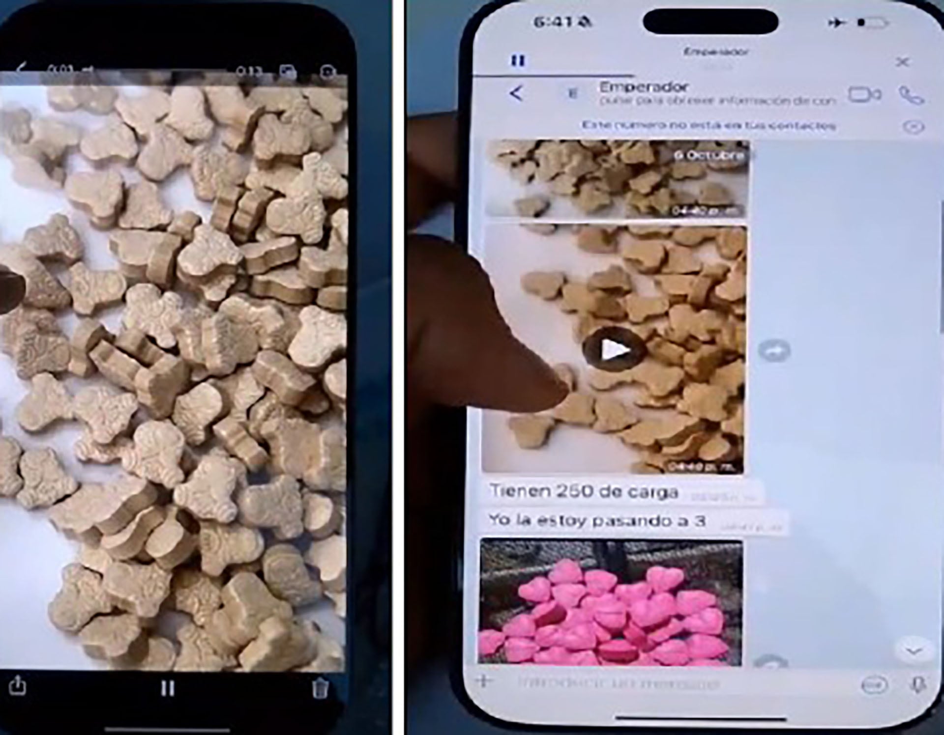 250 de carga: el chat entre Rafelin y Janel