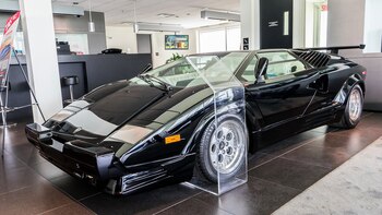El Lamborghini de 1990 intacto