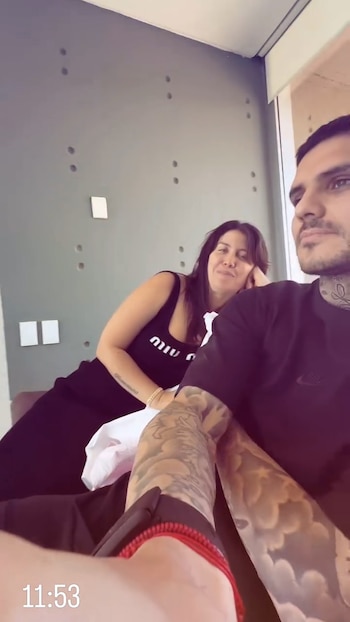 Wanda Nara y Mauro Icardi