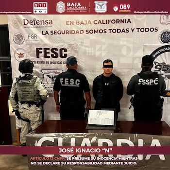 motociclista detenido Baja California
