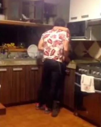 Patricio Parodi fue captado siéndole