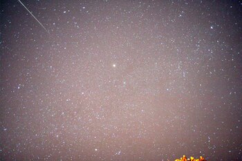 Las gemínidas fueron observadas por