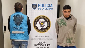 Oscar Espínola tras ser arrestado