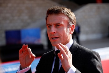 El presidente francés, Emmanuel Macron.