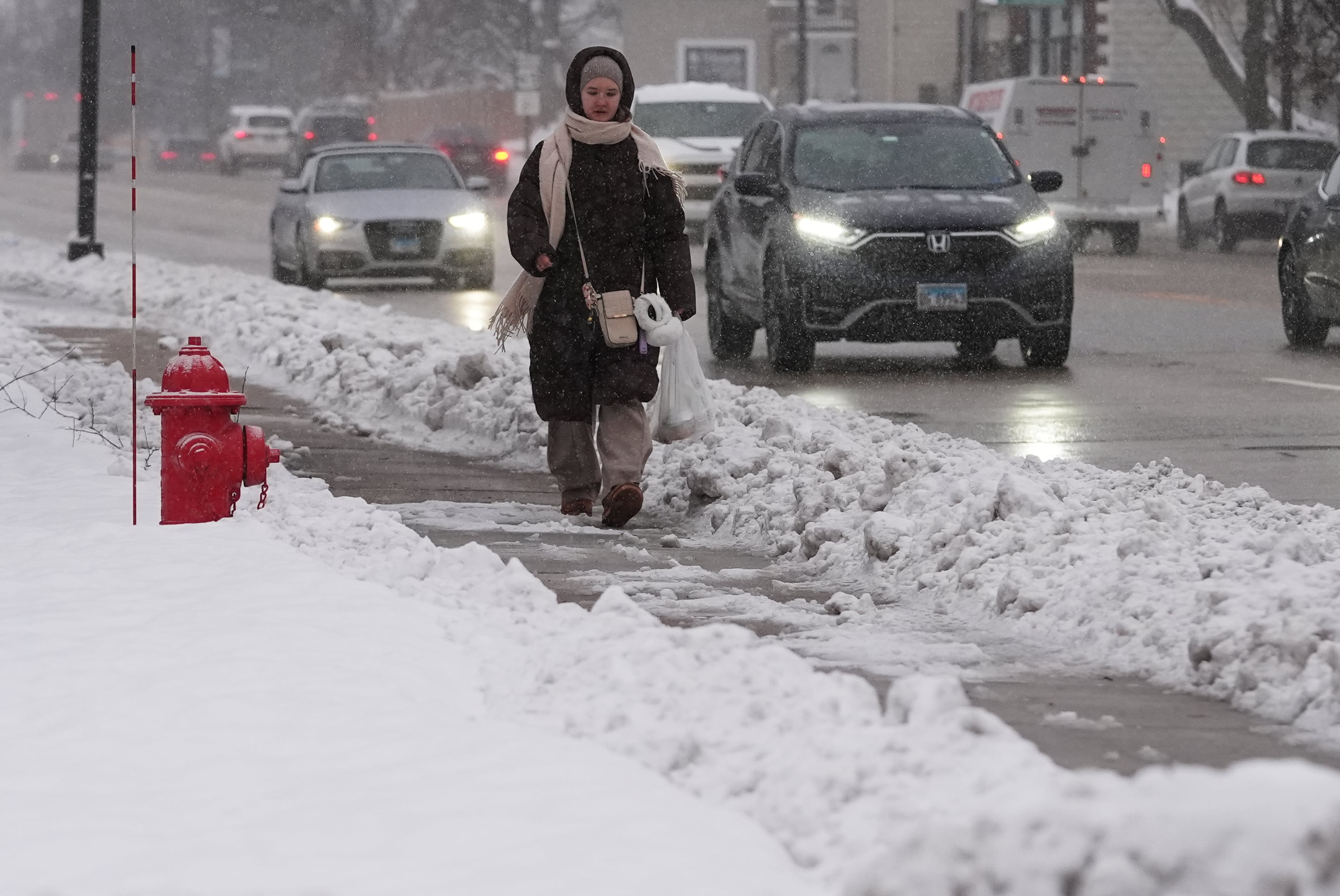 El Servicio Meteorológico Nacional emite advertencias de niebla helada para millones de personas en Estados Unidos por clima invernal extremo. (AP foto/Nam Y. Huh)