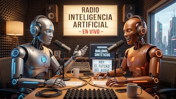 Una radio de Los Ángeles tiene a una IA como copresentadora y su audiencia joven creció 84,9%