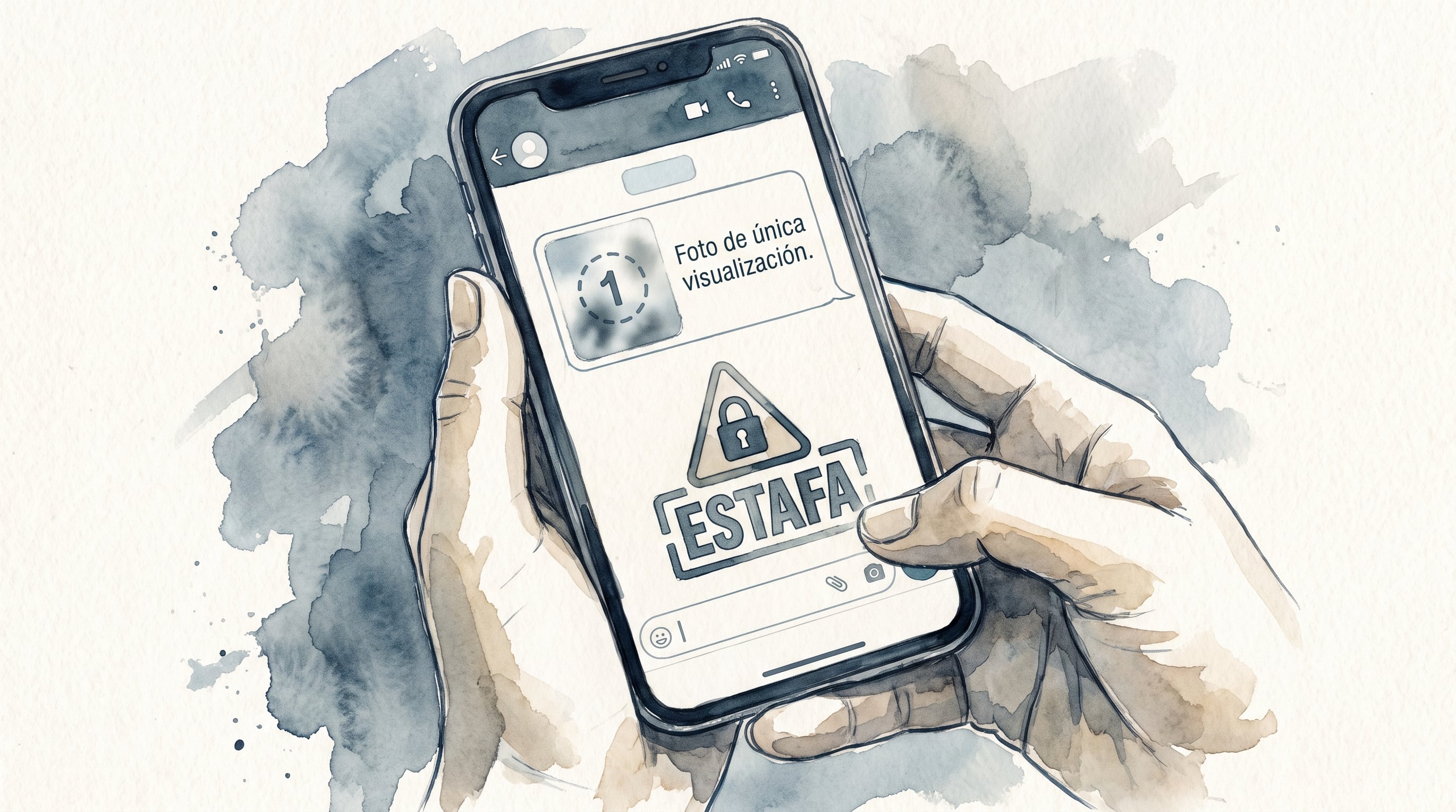 Cuidado con las fotos de visualización única en WhatsApp: podrían ser una estafa