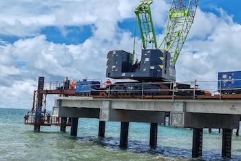 En el Muelle Multipropósito de Puerto Armuelles, provincia de Chiriquí, se instalaría el quinto mareógrafo. (AMP)