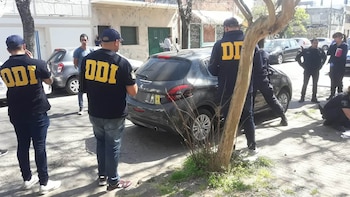 El Peugeut 208 abandonado a