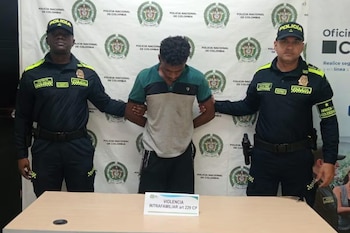 Un hombre fue sorprendido mientras